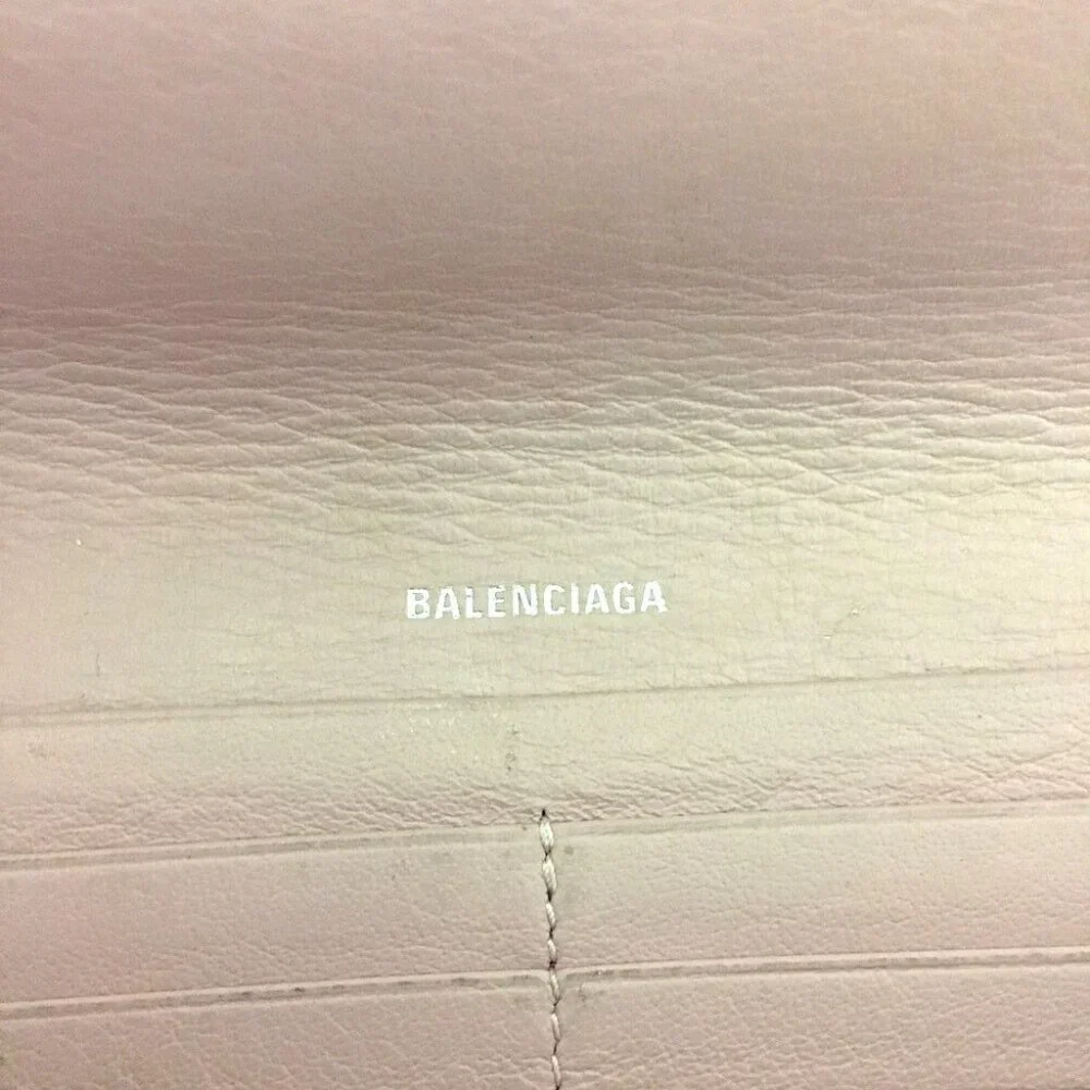 BALENCIAGA Paper Leather Long Bifold Wallet/2L1231 - Picture 8 of 8